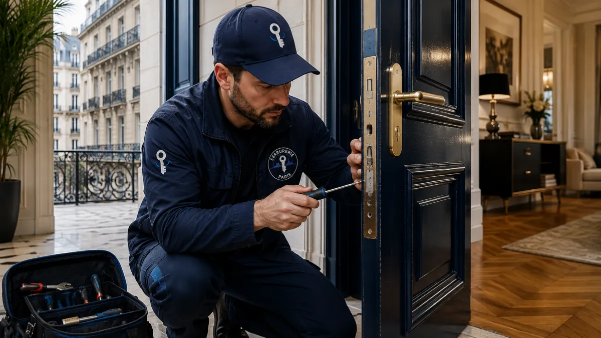 Changement de cylindre de serrure à Paris