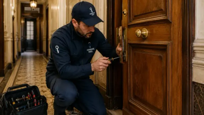 Réparation de serrure par un serrurier à Paris